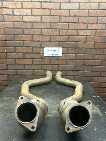 2015-2020 DODGE CHARGER SRT HELLCAT OEM EXHAUST 6.2L & 6.4L DOWN PIPES/MID PIPE