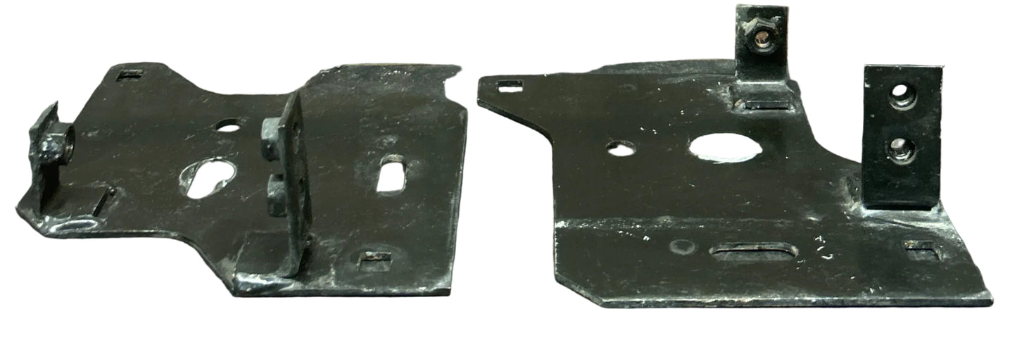 1996-2002 DODGE VIPER FRONT BUMPER REENFORCEMENT BRACKETS PAIR GEN2