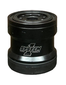 System 1 Spin-on Reusable Oil Filter No Element Universal 3” Has Cap & O-Ring