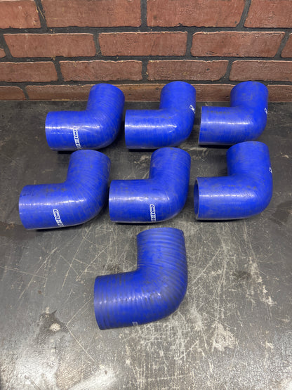 Air Intake Pipe Silicone Hoses Coupler Misc Lot Elbows & Straight New/ Like New