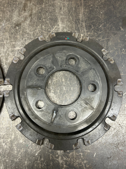 15-23 Dodge Charger SRT Hellcat Brembo 2 Piece Brake Rotor Hat Set 68184587AE OE