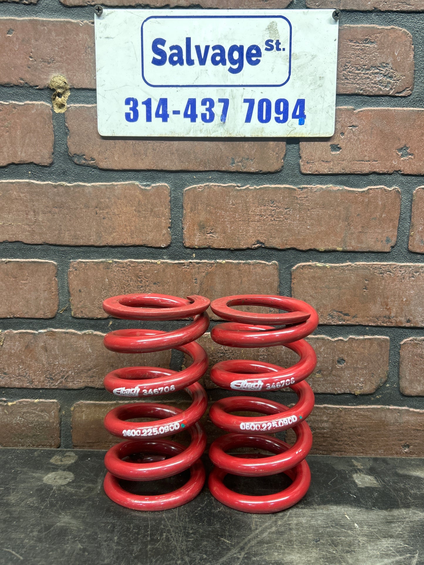 ERS Eibach Linear Main Spring Set Dia 2.25" Len 6" Rate 900lbs/in 0600.225.0900