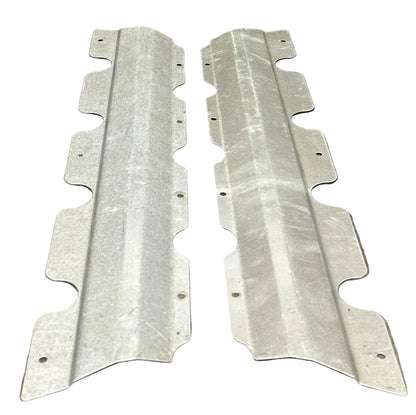 03-06 Dodge Viper Valve Cover Baffle Shield Metal Replacement Upgrade Set of 2