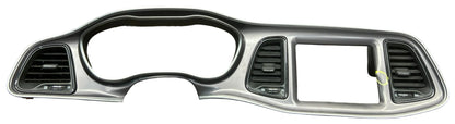 19-22 Dodge Challenger Radio & Gauge Cluster Bezel Trim A0002762X9AA STO80574