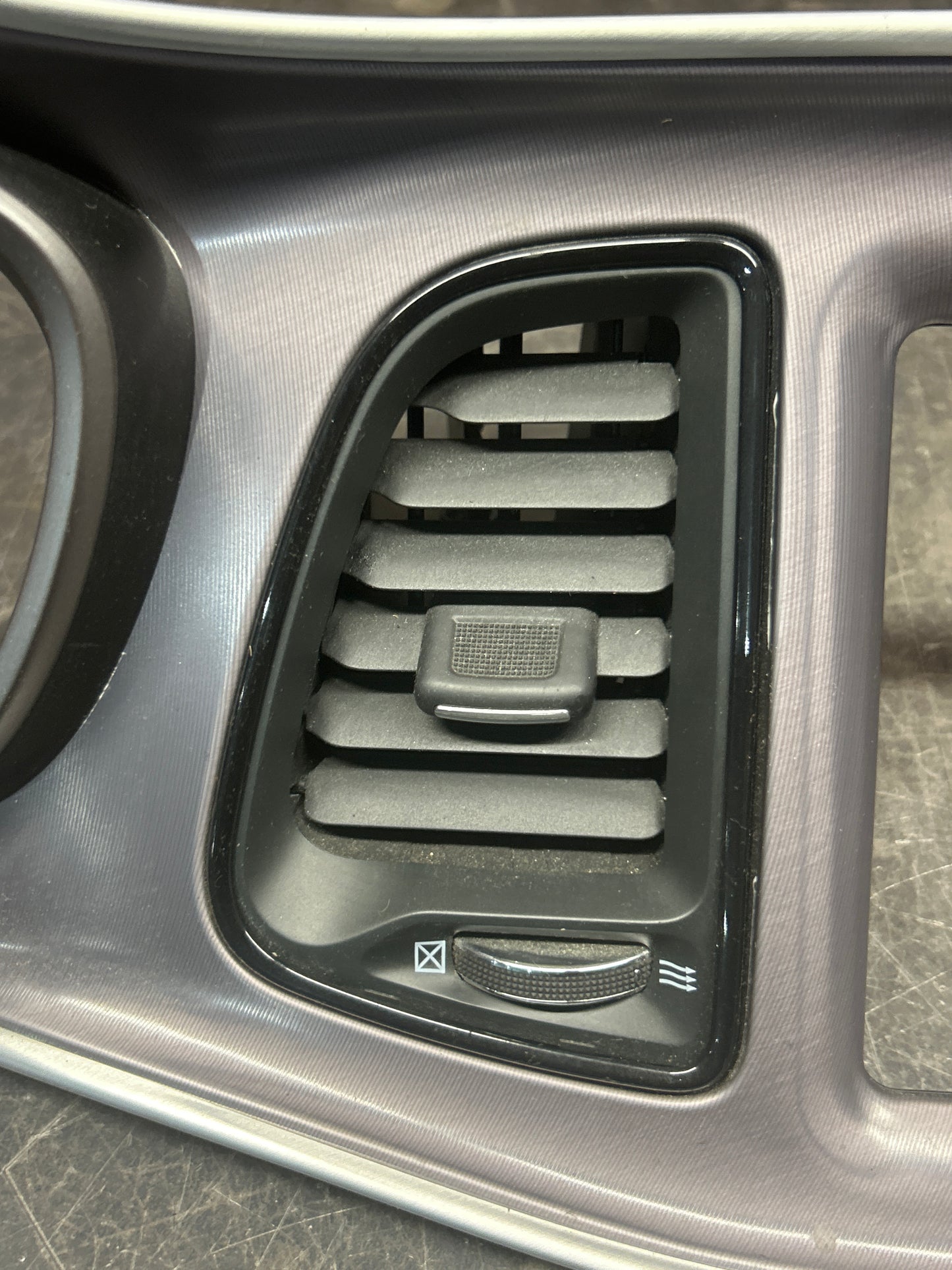 19-22 Dodge Challenger Radio & Gauge Cluster Bezel Trim A0002762X9AA STO80574