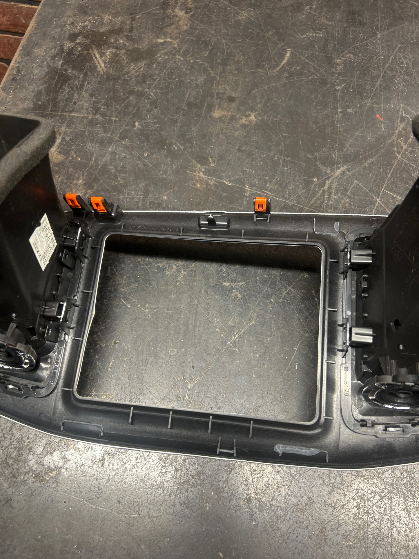 19-22 Dodge Challenger Radio & Gauge Cluster Bezel Trim A0002762X9AA STO80574