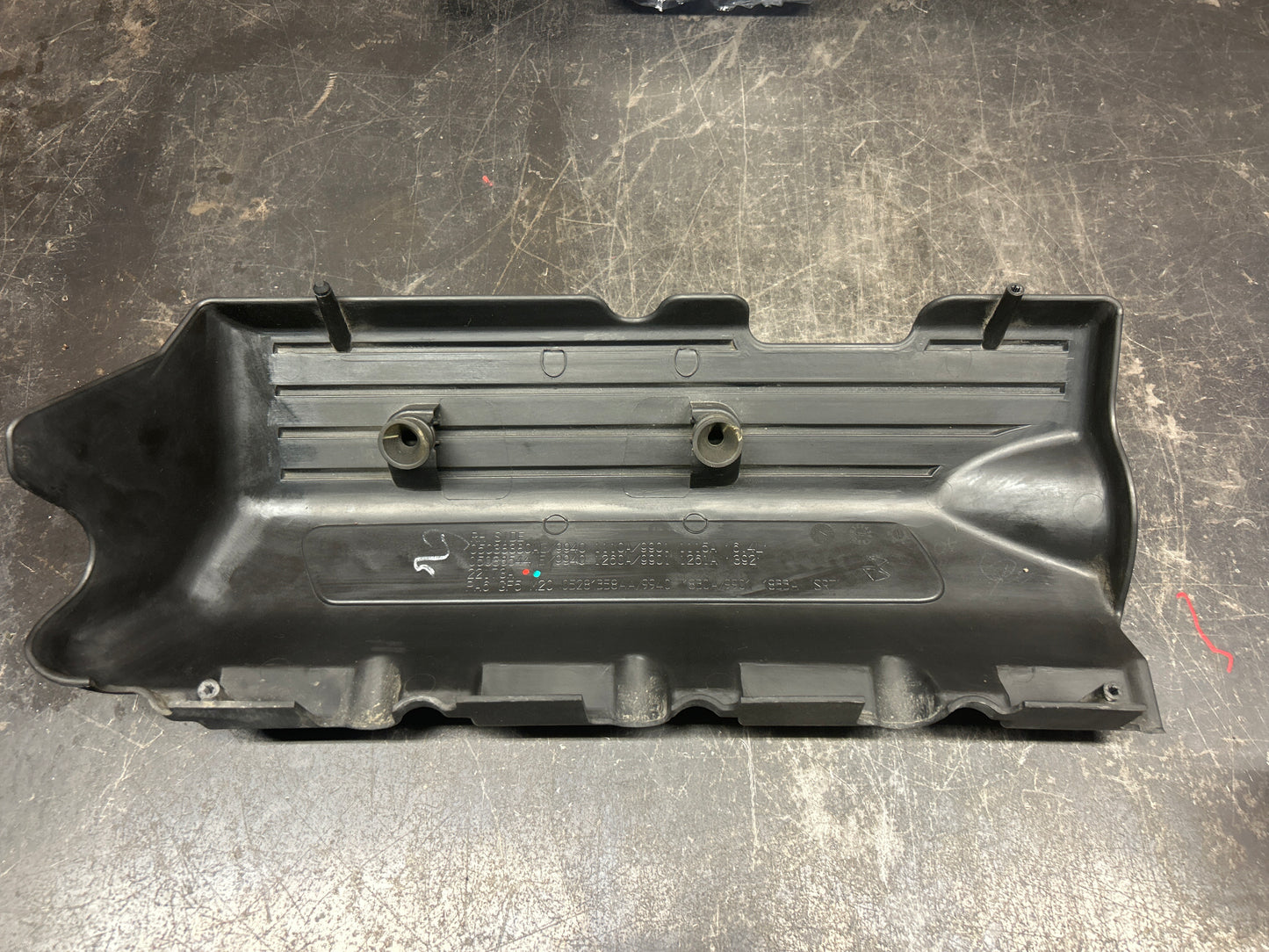 11-23 DODGE CHALLENGER R/T OEM ENGINE SHIELD COVER SET 5038543AE 5038544AE
