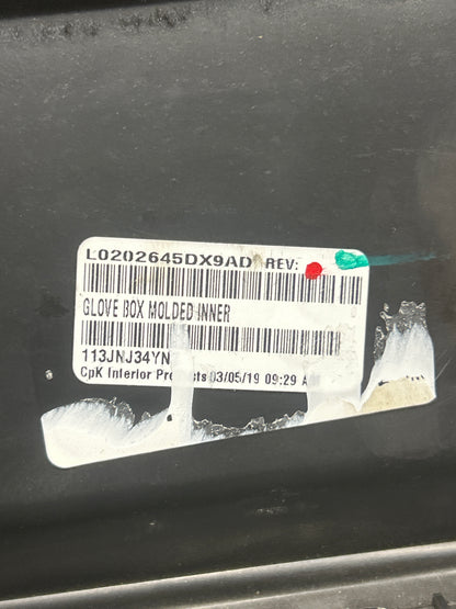 2011-2023 DODGE CHARGER DASHBOARD DASH COMPARTMENT GLOVE BOX OEM L0202645DX9AE