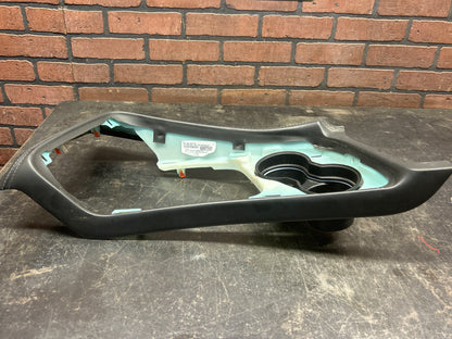 15-23 DODGE CHALLENGER CENTER CONSOLE BASE UPPER TRIM BEZEL OEM 6EF231XGAE