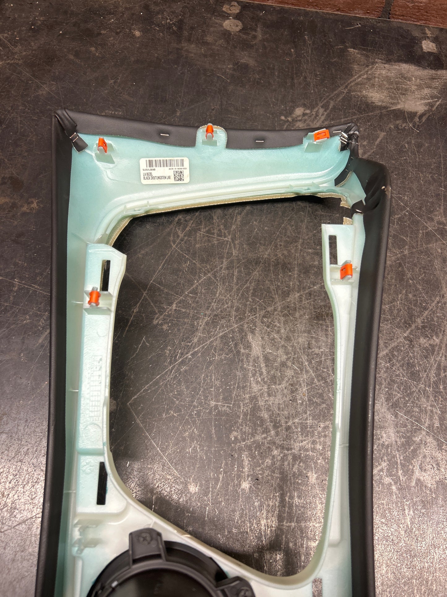 15-23 DODGE CHALLENGER CENTER CONSOLE BASE UPPER TRIM BEZEL OEM 6EF231XGAE