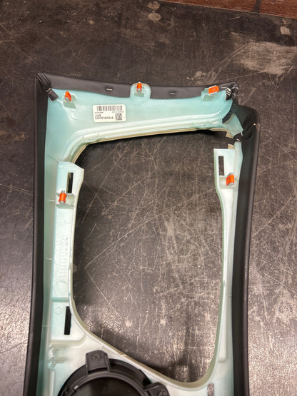 15-23 DODGE CHALLENGER CENTER CONSOLE BASE UPPER TRIM BEZEL OEM 6EF231XGAE