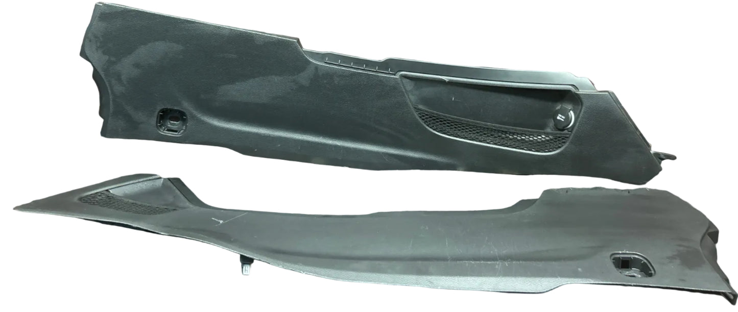 15-23 DODGE CHALLENGER CENTER CONSOLE TRIM COVER SET PANELS LEFT & RIGHT OEM