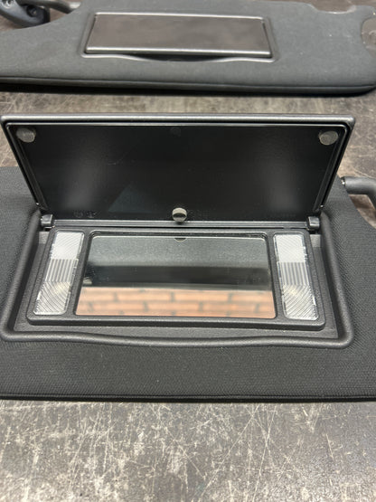 17-23 Dodge Challenger Illuminated Sun Visors Pair 6KM08DX9AB 6KM09DX9AB