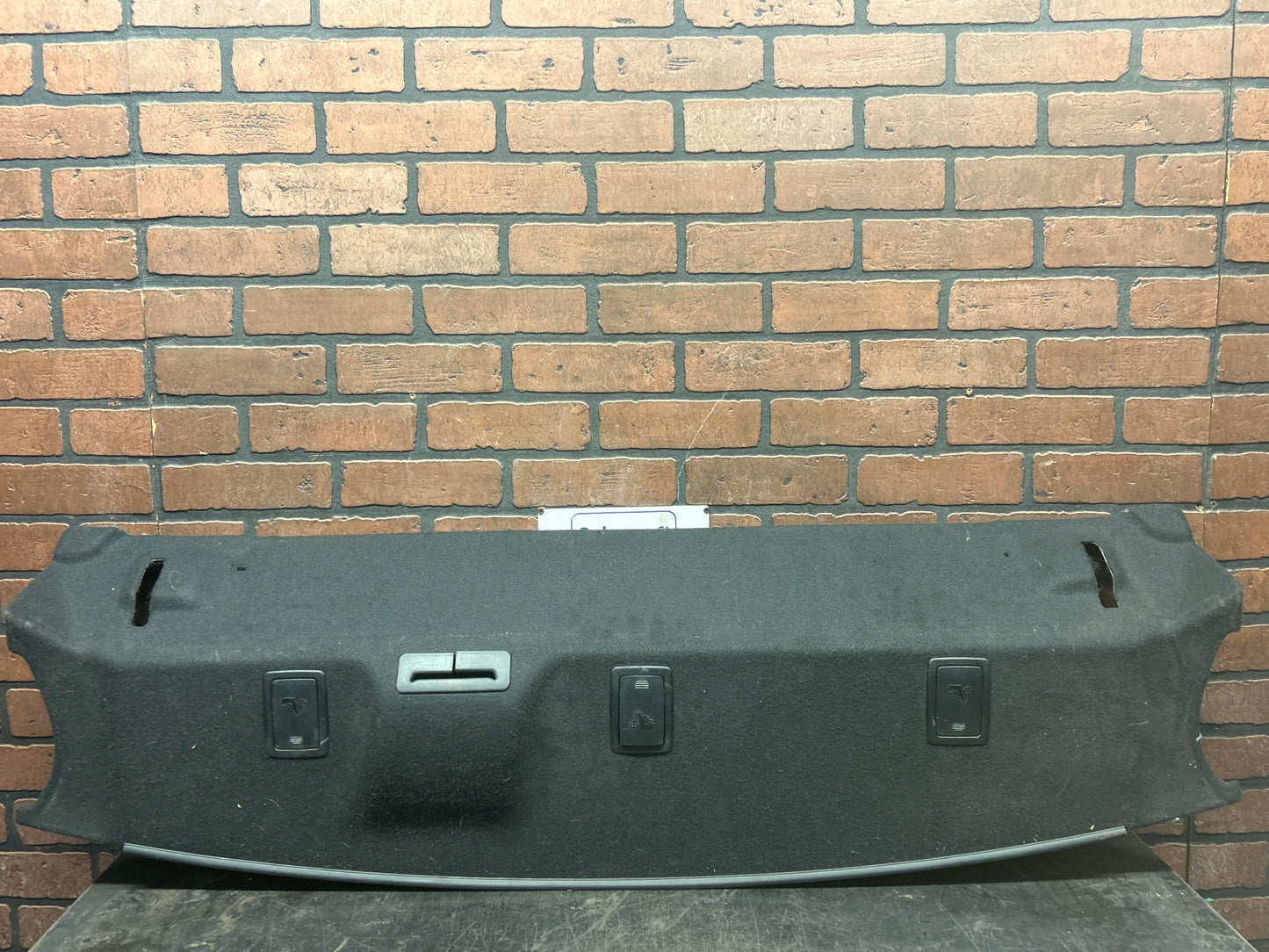 15-23 DODGE CHALLENGER REAR DECK SHELF PACKAGE TRAY TRIM PANEL COVER OEM
