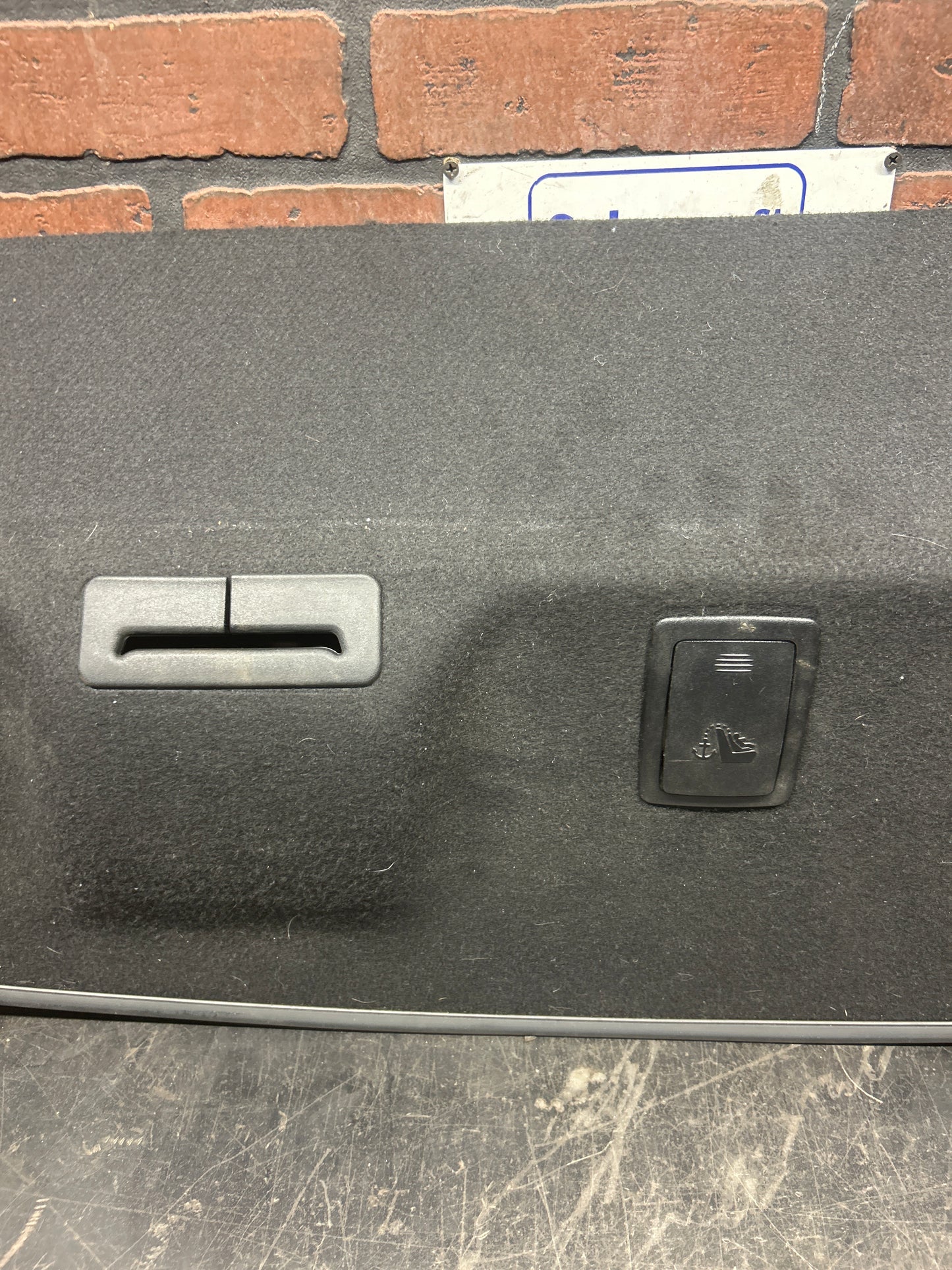 15-23 DODGE CHALLENGER REAR DECK SHELF PACKAGE TRAY TRIM PANEL COVER OEM