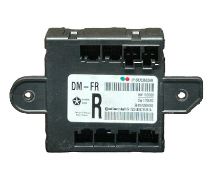 18-19 Dodge Challenger Right Door Control Module Control Unit Mopar 68353602AB