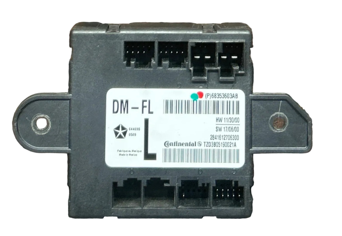 18-19 Dodge Challenger Left Door Control Module Control Unit Mopar 68353602AB
