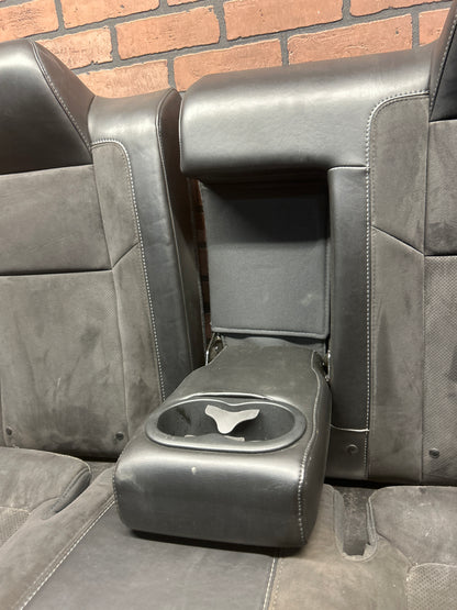 18-23 Dodge Challenger Scat Pack Black Suede/Alcantara Seats Front & Rear OEM