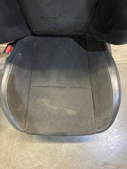18-23 Dodge Challenger Scat Pack Black Suede/Alcantara Seats Front & Rear OEM