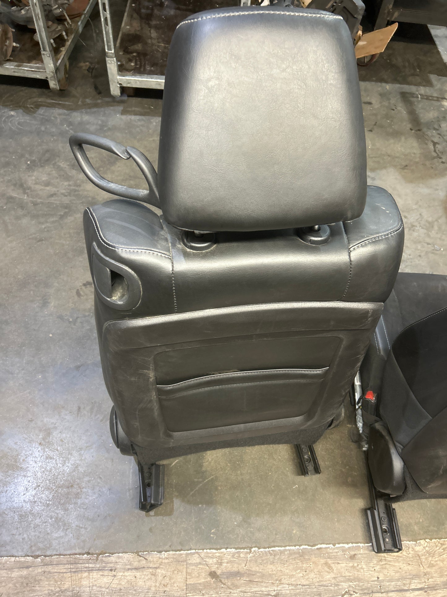 18-23 Dodge Challenger Scat Pack Black Suede/Alcantara Seats Front & Rear OEM
