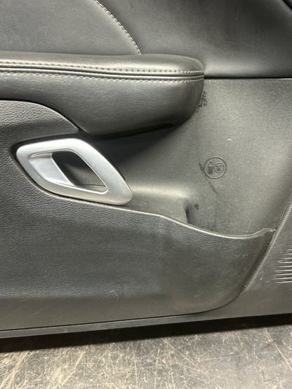15 - 23 DODGE CHALLENGER SRT FRONT LEFT INTERIOR DOOR PANEL AI50426DX9009 OEM