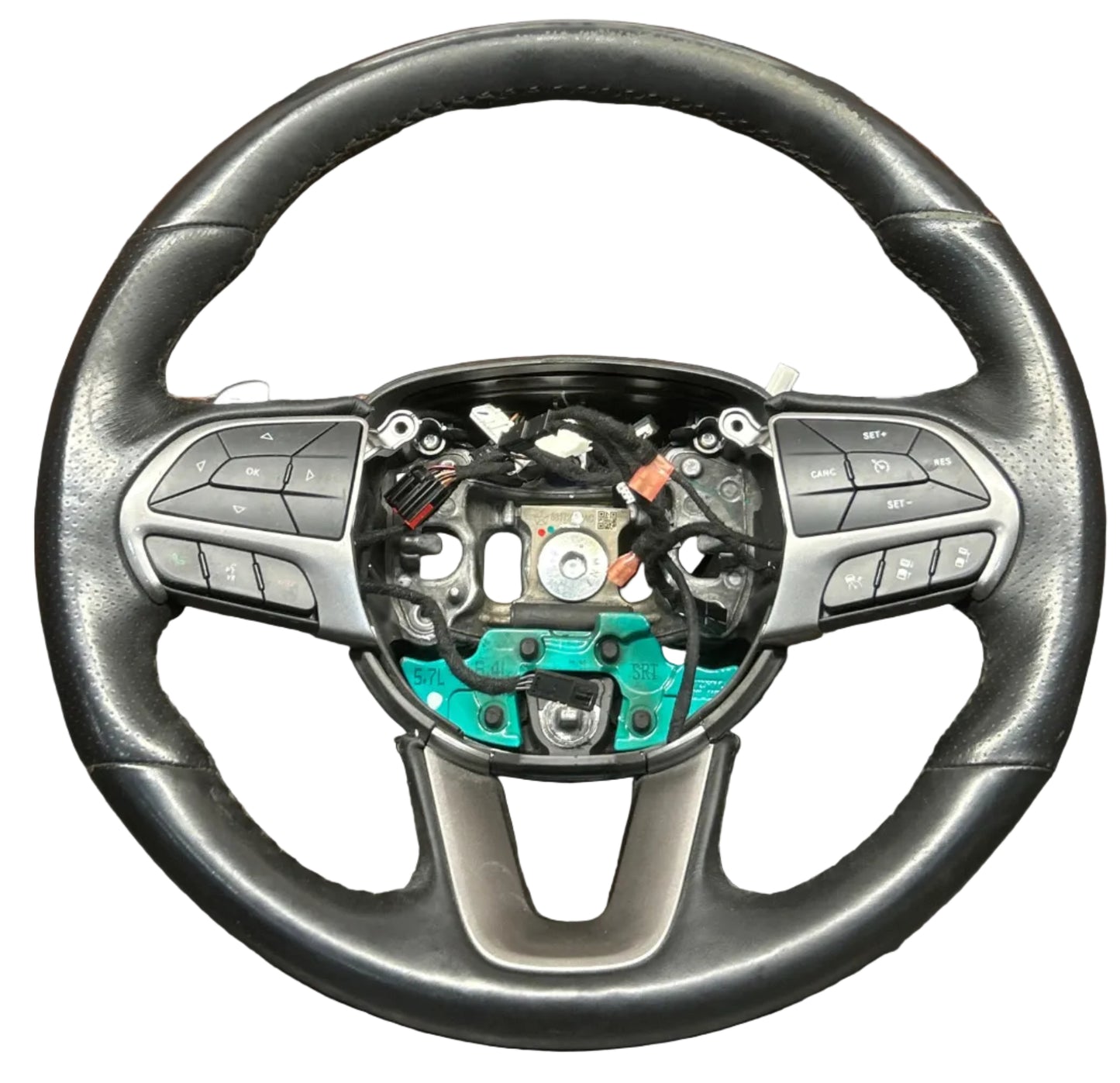 2015-2023 DODGE CHALLENGER STEERING WHEEL W/AUDIO & CRUISE CONTROL SWITCHES OEM