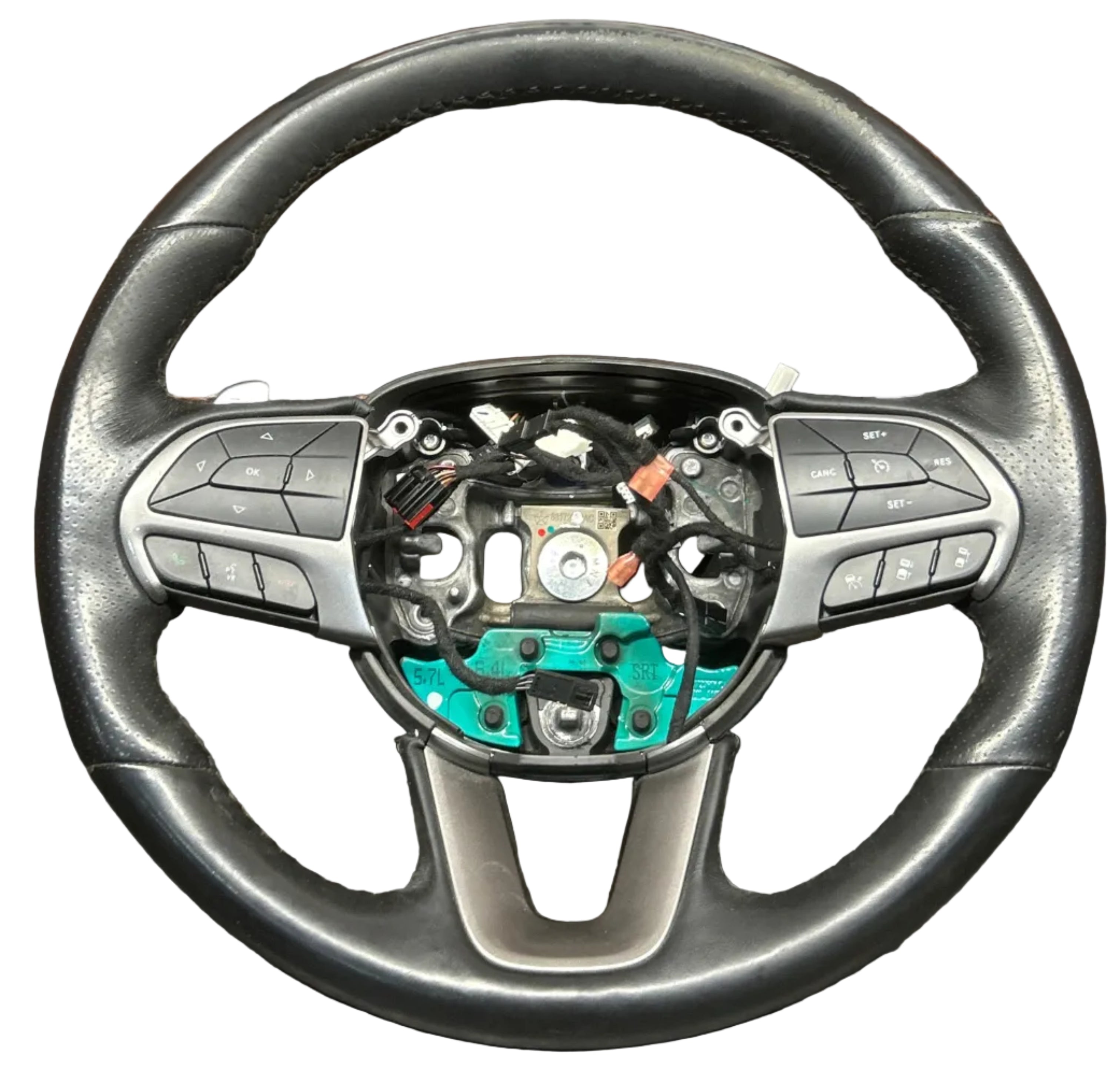 2015-2023 DODGE CHALLENGER STEERING WHEEL W/AUDIO & CRUISE CONTROL SWITCHES OEM