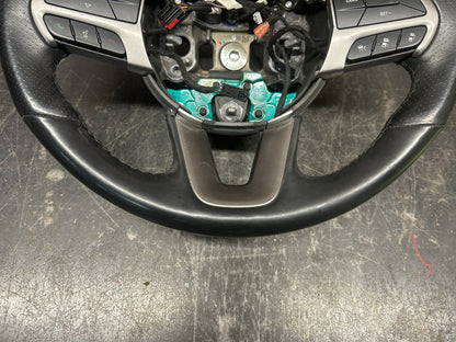 2015-2023 DODGE CHALLENGER STEERING WHEEL W/AUDIO & CRUISE CONTROL SWITCHES OEM