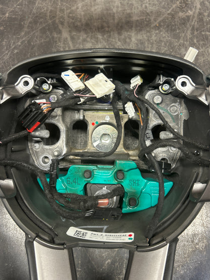 2015-2023 DODGE CHALLENGER STEERING WHEEL W/AUDIO & CRUISE CONTROL SWITCHES OEM
