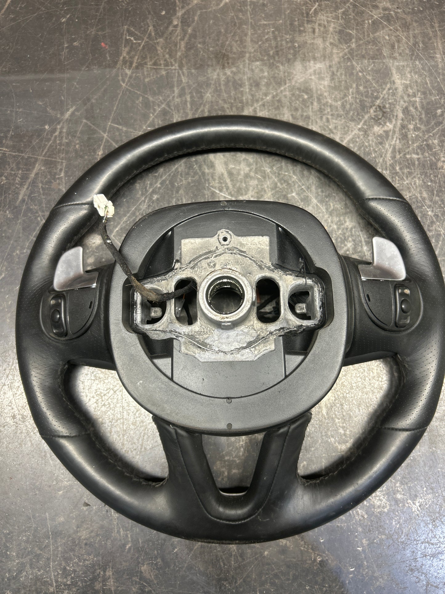 2015-2023 DODGE CHALLENGER STEERING WHEEL W/AUDIO & CRUISE CONTROL SWITCHES OEM