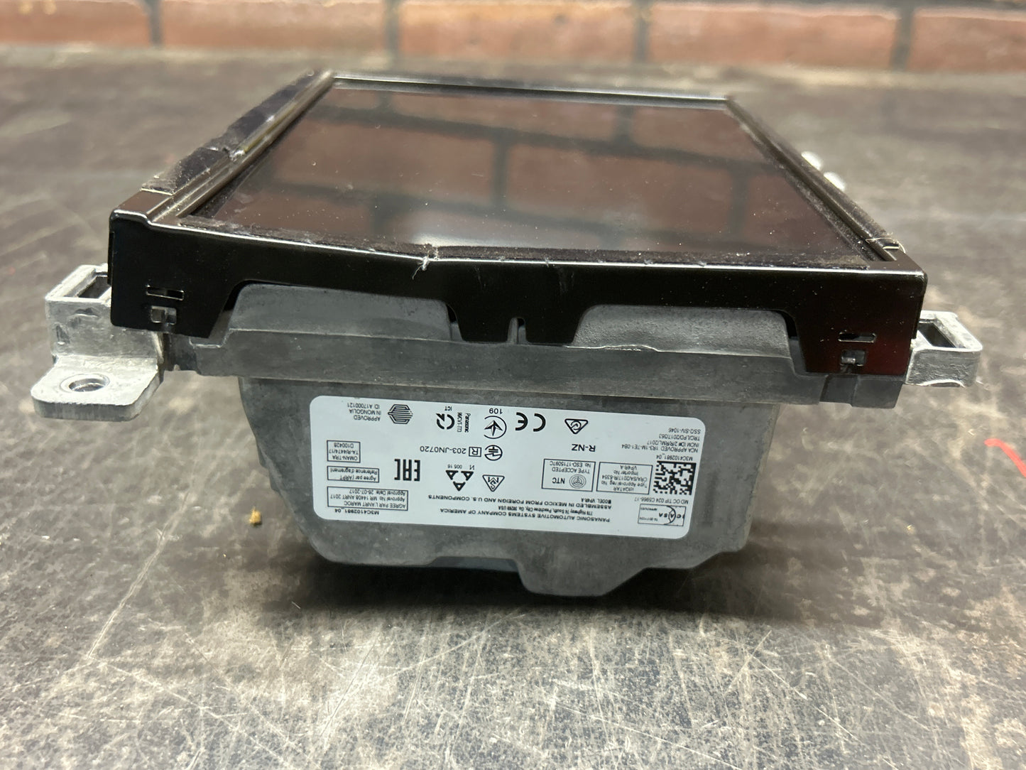 2017-2019 CHALLENGER/CHARGER/300 OEM VP4 NAVIGATION TOUCH SCREEN 68396531AC