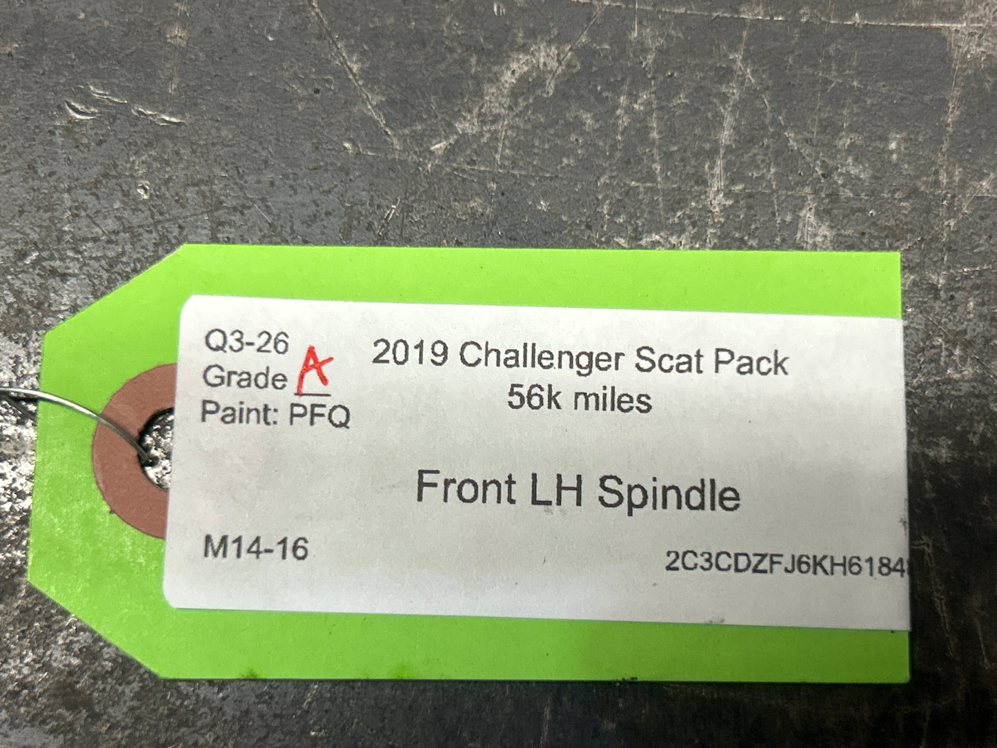 2015-2023 Dodge Charger/Challenger Scat Pack-SRT Front Driver LH Spindle/Knuckle
