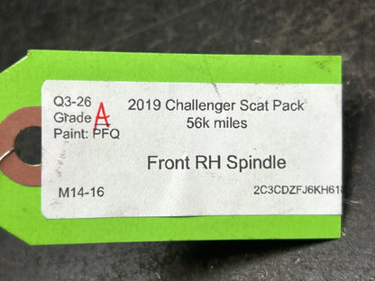 2015-2023 Dodge Charger/Challenger Scat Pack-SRT Front Passenger Spindle/Knuckle