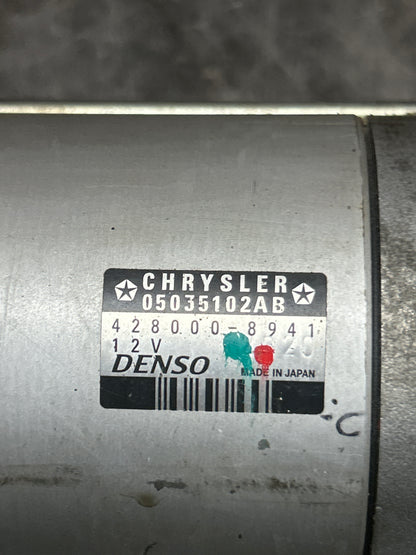 2011-2023 DODGE/CHRYSLER 6.4L V8 ENGINE/MOTOR OEM DENSO STARTER 05035102AB
