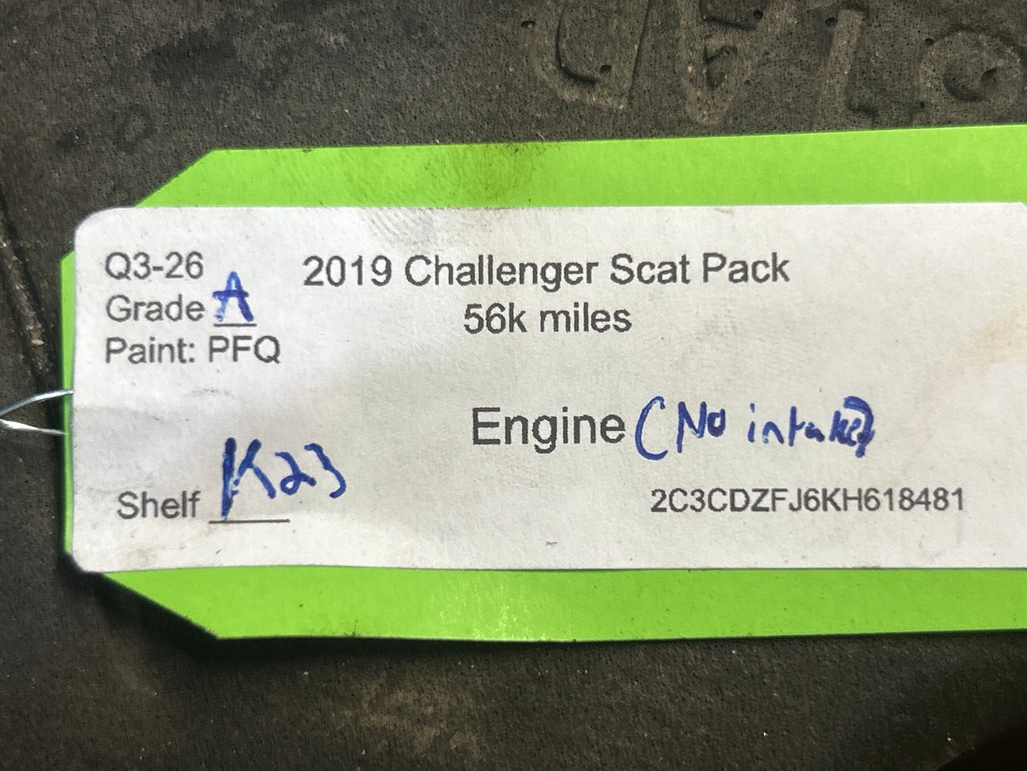 15+ Charger Challenger Scat Pack SRT 392 6.4L BGE Hemi Engine Long Block OEM 56k