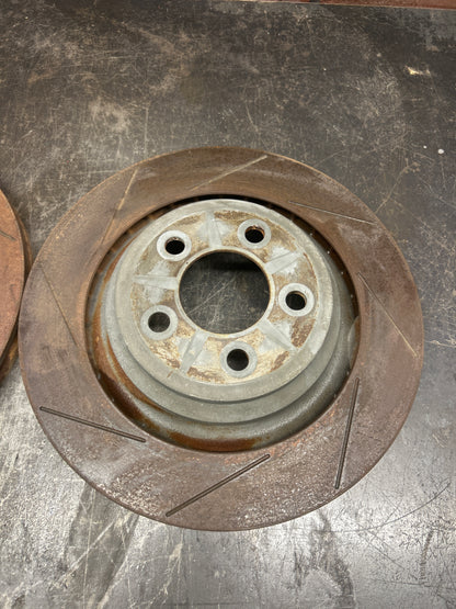05-20 Dodge Challenger/Charger/Magnum/300 Slotted Rear Rotor Set 5290538AE OEM