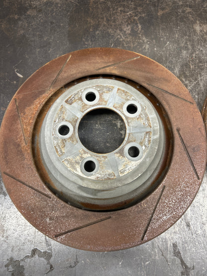 05-20 Dodge Challenger/Charger/Magnum/300 Slotted Rear Rotor Set 5290538AE OEM