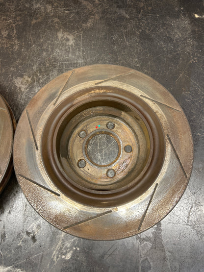 05-20 Dodge Challenger/Charger/Magnum/300 Slotted Rear Rotor Set 5290538AE OEM