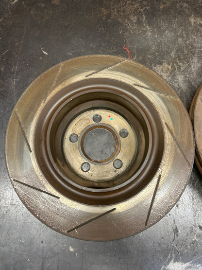 05-20 Dodge Challenger/Charger/Magnum/300 Slotted Rear Rotor Set 5290538AE OEM