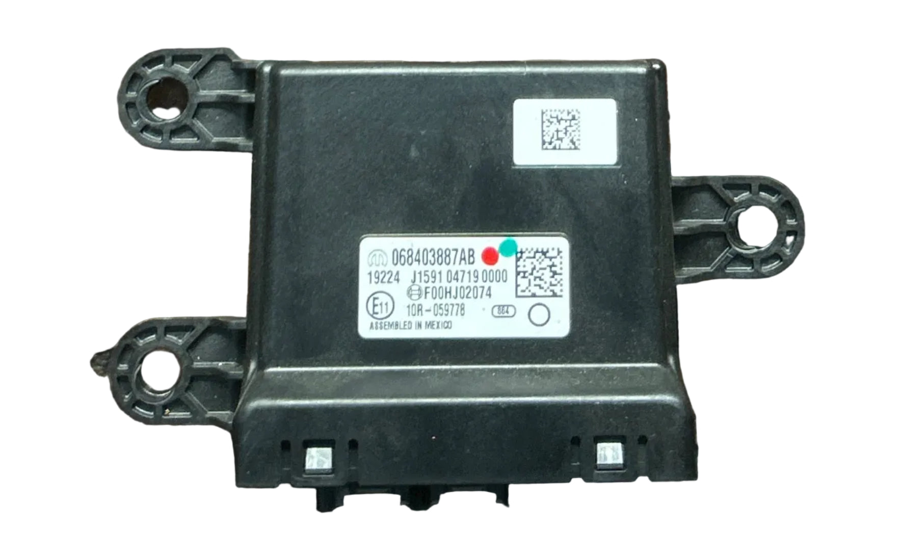 2018-2023 CHALLENGER PARK ASSIST GATEWAY COMPUTER CONTROL MODULE OEM 068403887AB