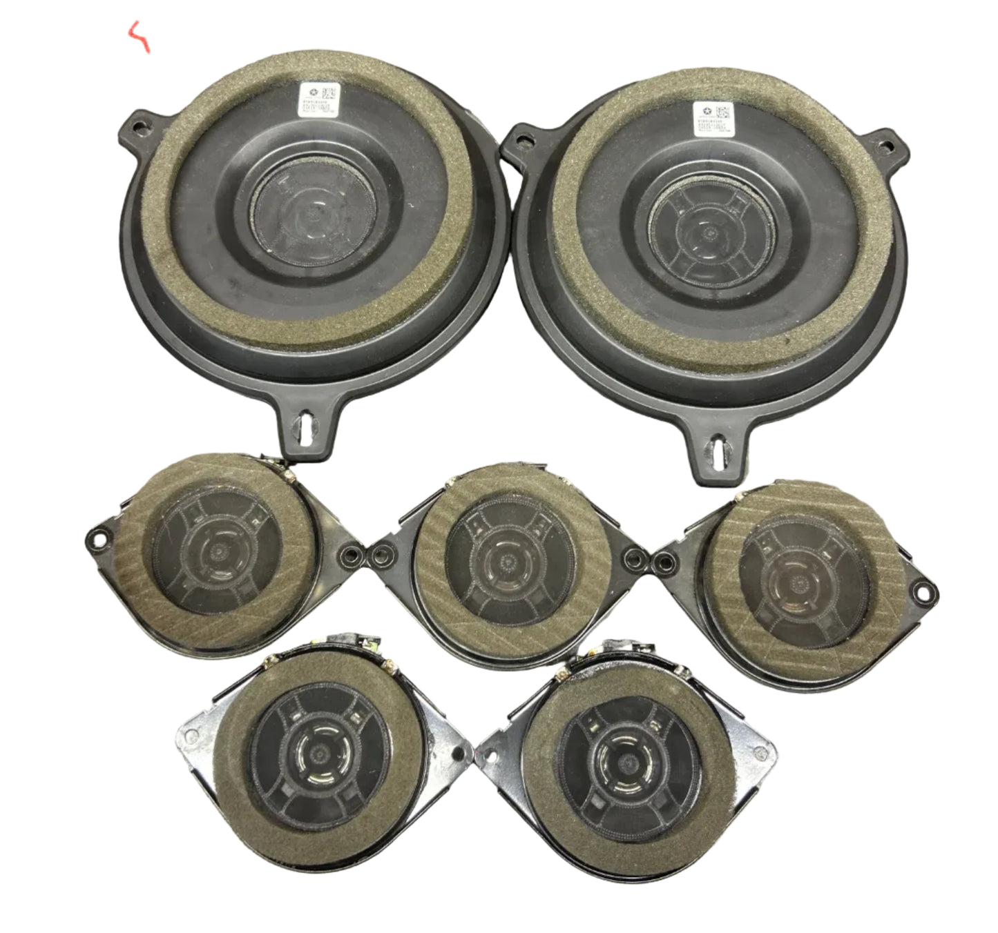 2012-2023 Mopar Dodge Challenger Harman Kardon Speaker Set of 7 05091042AC OEM