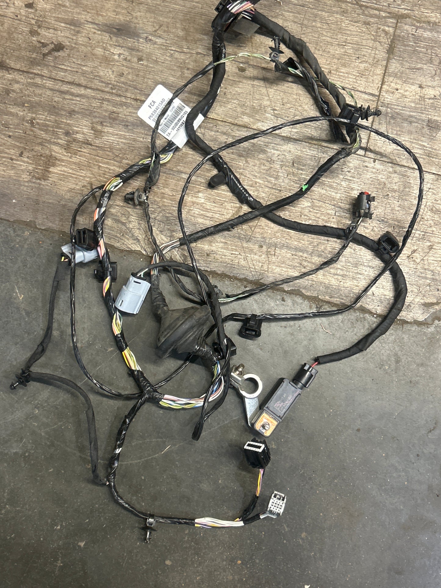 2019 Dodge Challenger Scat Pack 6.4L Body Wiring Harness 68487524AB OEM 56K