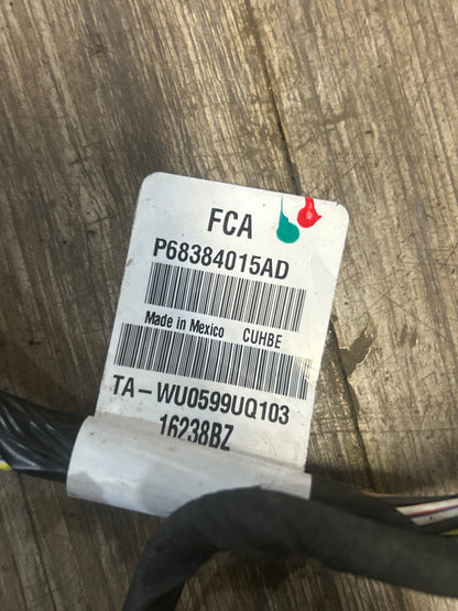 2019 Dodge Challenger Scat Pack 6.4L Body Wiring Harness 68487524AB OEM 56K