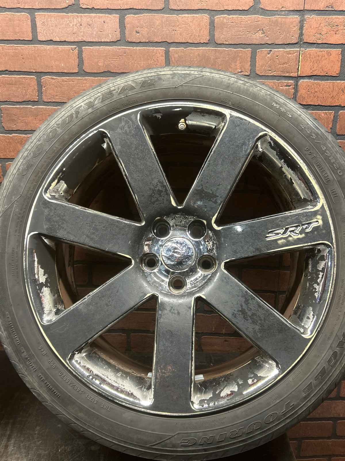 2012-2014 Chrysler 300 SRT8 7 Spoke OEM Chrome 20x9 5x115 Wheels Rims Set of 4