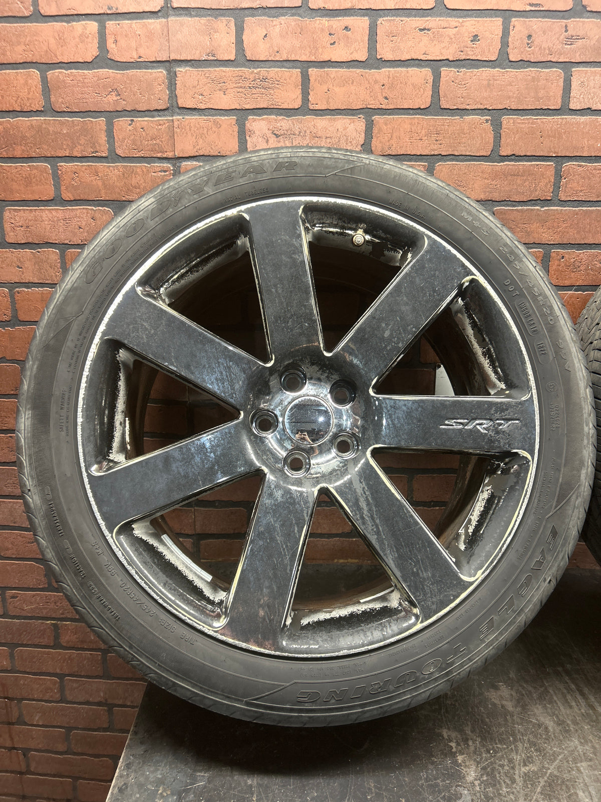 2012-2014 Chrysler 300 SRT8 7 Spoke OEM Chrome 20x9 5x115 Wheels Rims Set of 4
