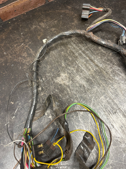 68-74 C3 Corvette IP Wiring Harness Dash Fuse Box Wire Harness