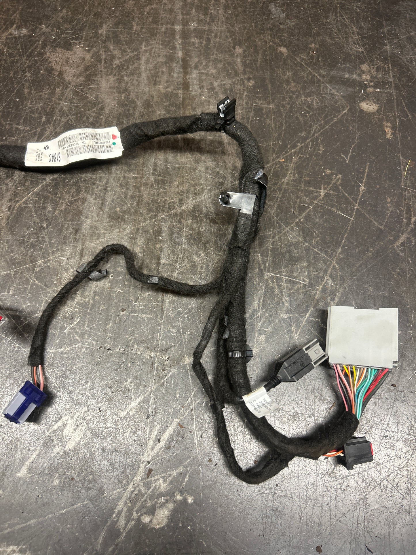 2019-2023 Dodge Challenger Center Console Jumper Wire Harness OEM 68409818AC
