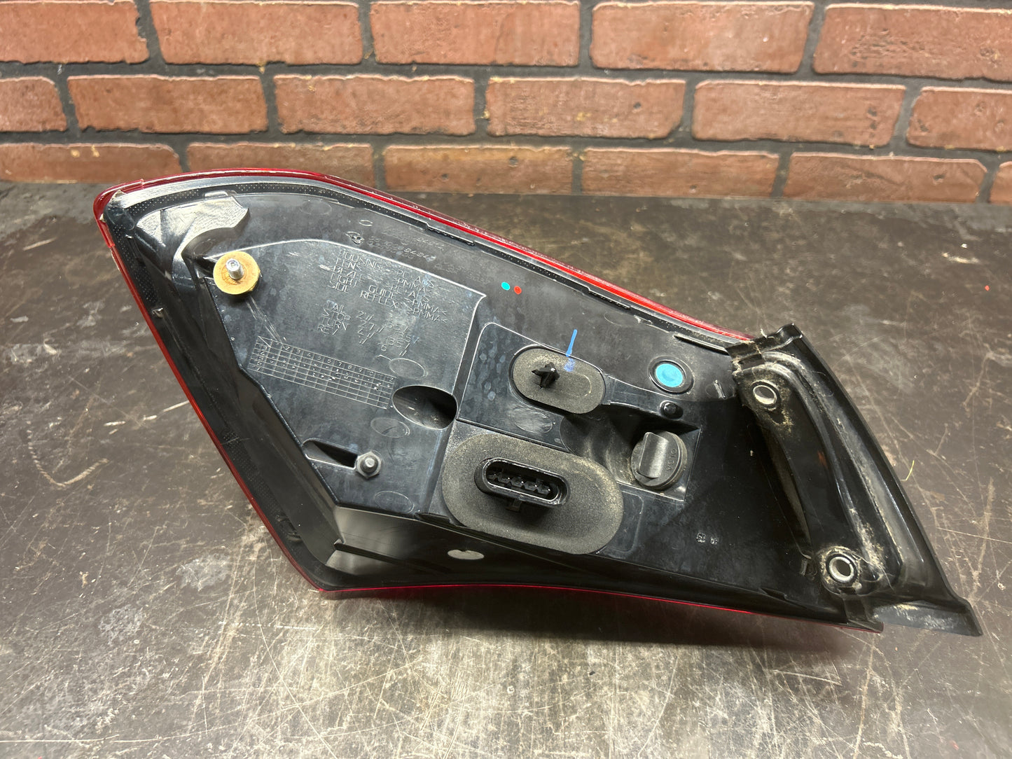 14-16 Maserati Ghibli LED Tail Light Assembly Right Side OEM 6700084840