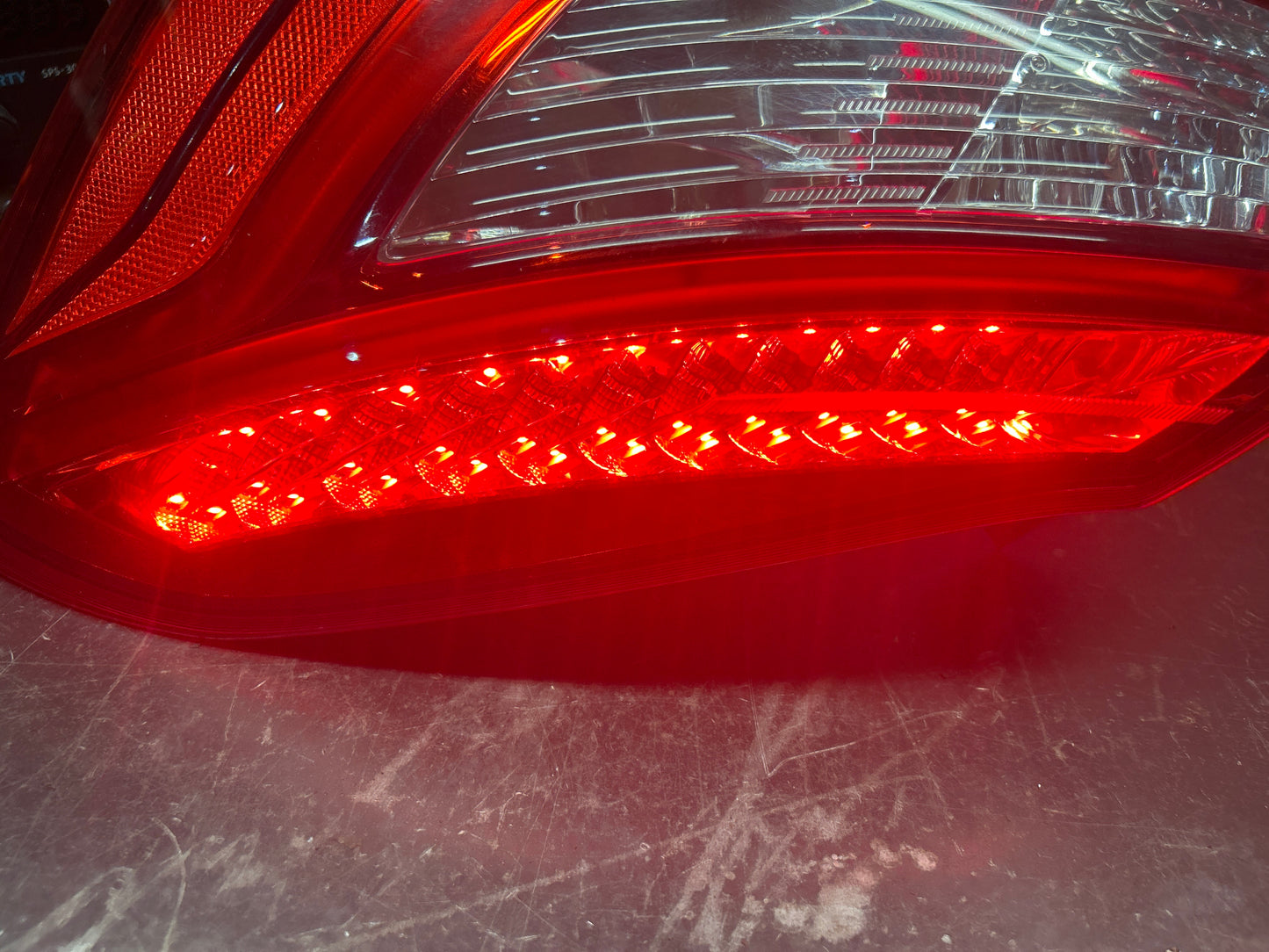 14-16 Maserati Ghibli LED Tail Light Assembly Right Side OEM 6700084840