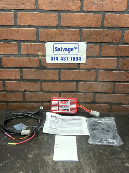 Vortech / MSD 2351 Programmable Fuel Pump Voltage Booster Red High Performance